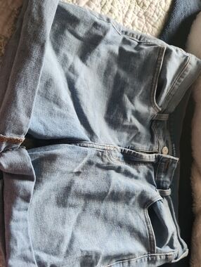 Old Navy Light Blue Denim Bermuda Shorts